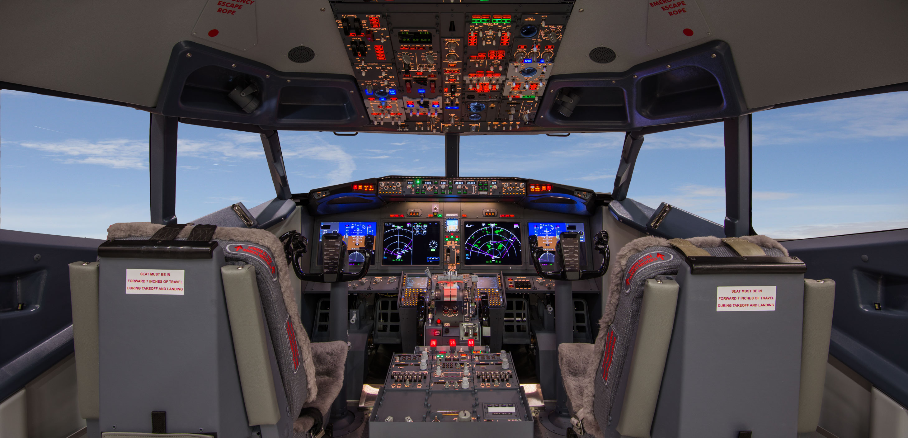 FAA and Transport Canada Certified B737MAX FTD Simulator 